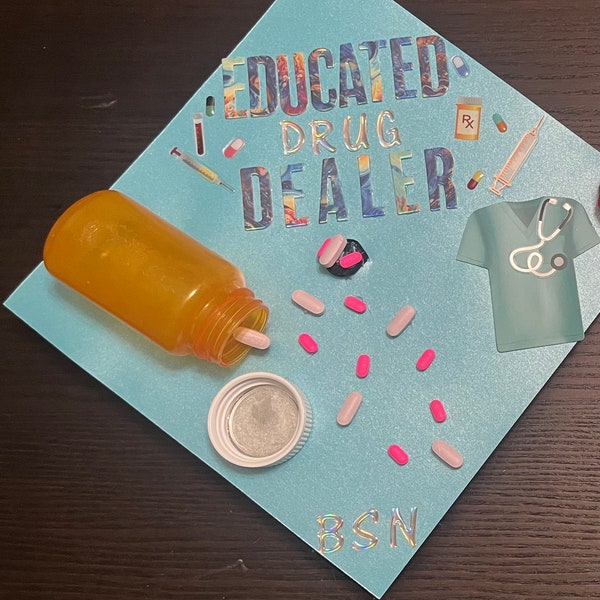 Pharmacy/Medical/Nurse Graduation Grad Cap