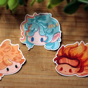 Stickers Scott, Jimmy en Tango - Hermitcraft / Life-serie (FANART)