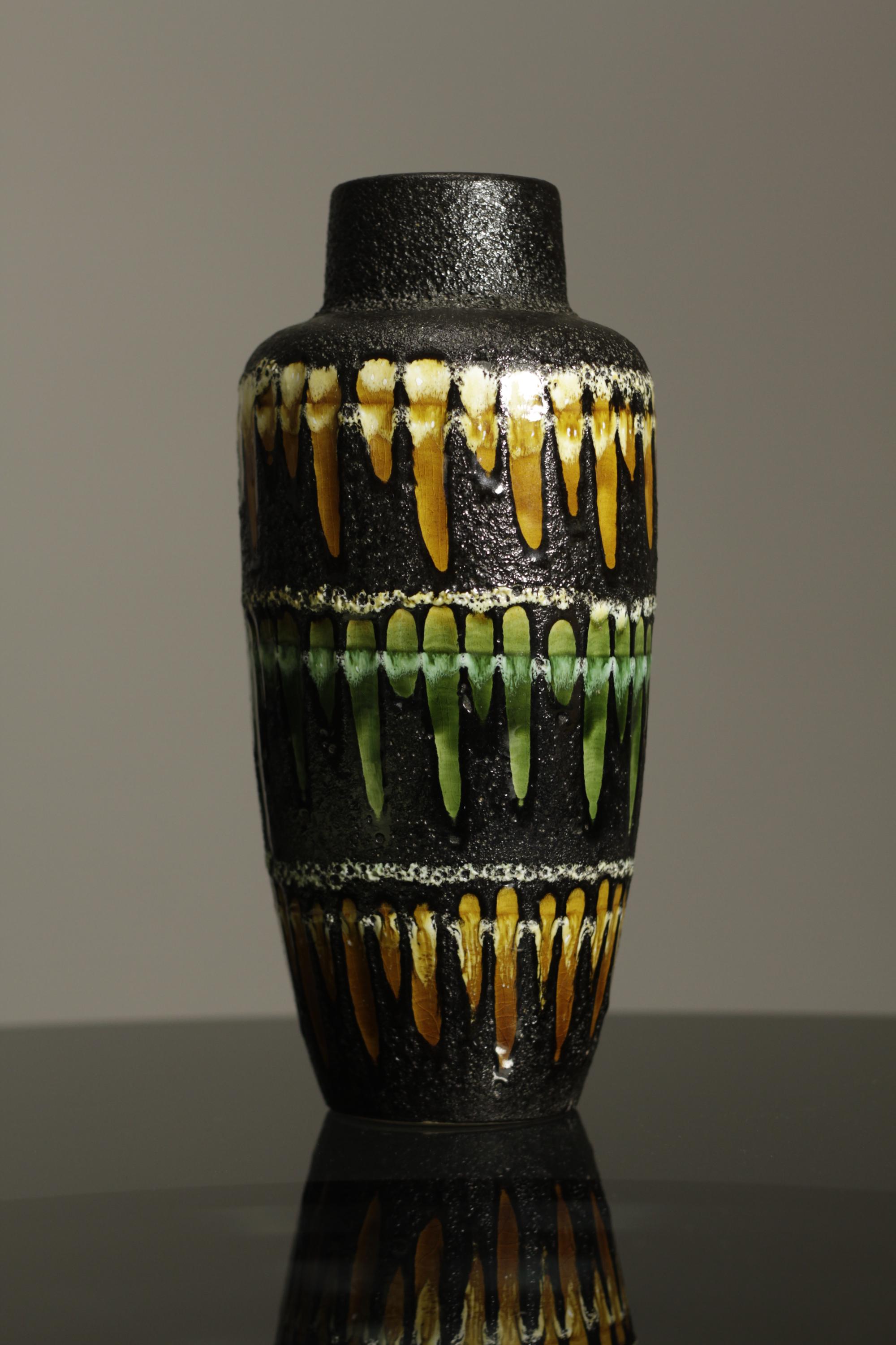 ★１点限り★ FAT LAVA 70‘s 花瓶 by SCHEURICH Vase Scheurich Fat Lava '70's WIEN – Atelier ND Interior