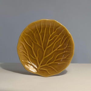 Mały ceramiczny talerz Vallauris. Zabytkowy, lata 80.