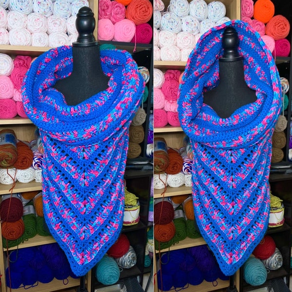 Wild Oleander Hooded Scarf