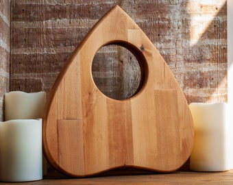 Planchette Charcuterie Board | Hickory Serving Tray, Witchy Decor