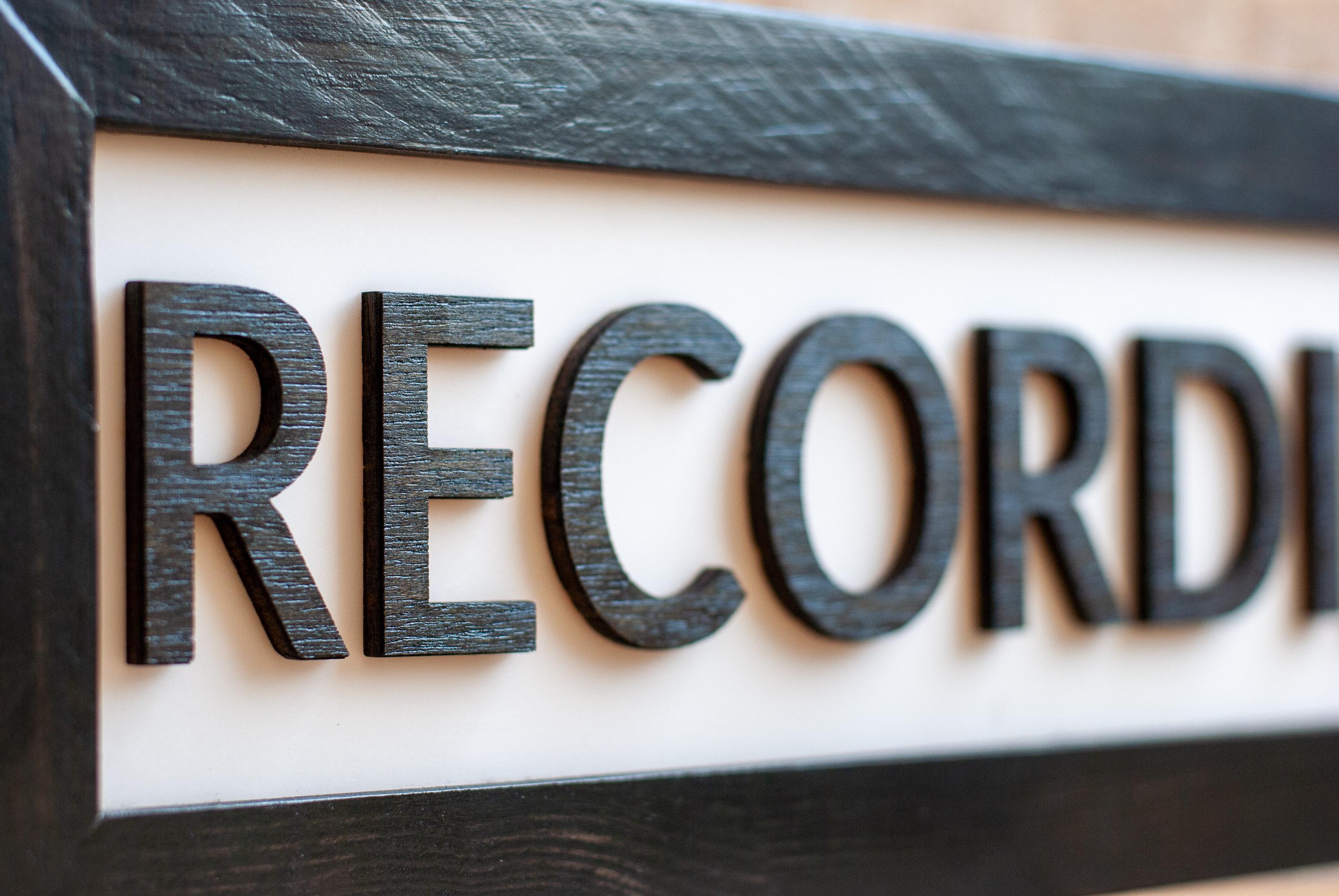 Recording Light LED Sign | Lightbox Sign for Music Studio & Podcast ...