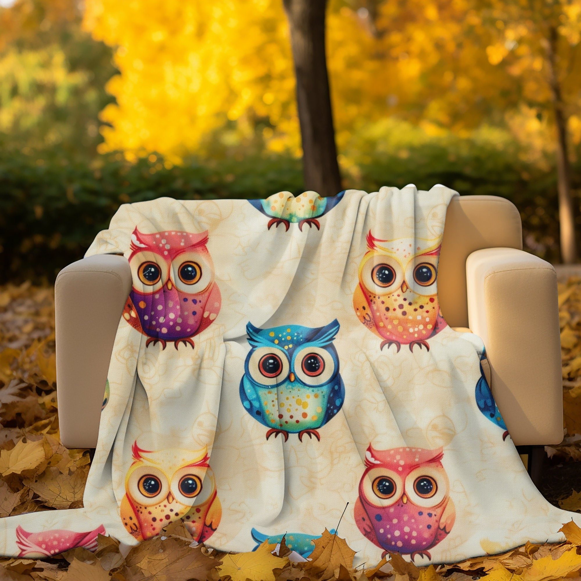 Owl throw blanket hotsell