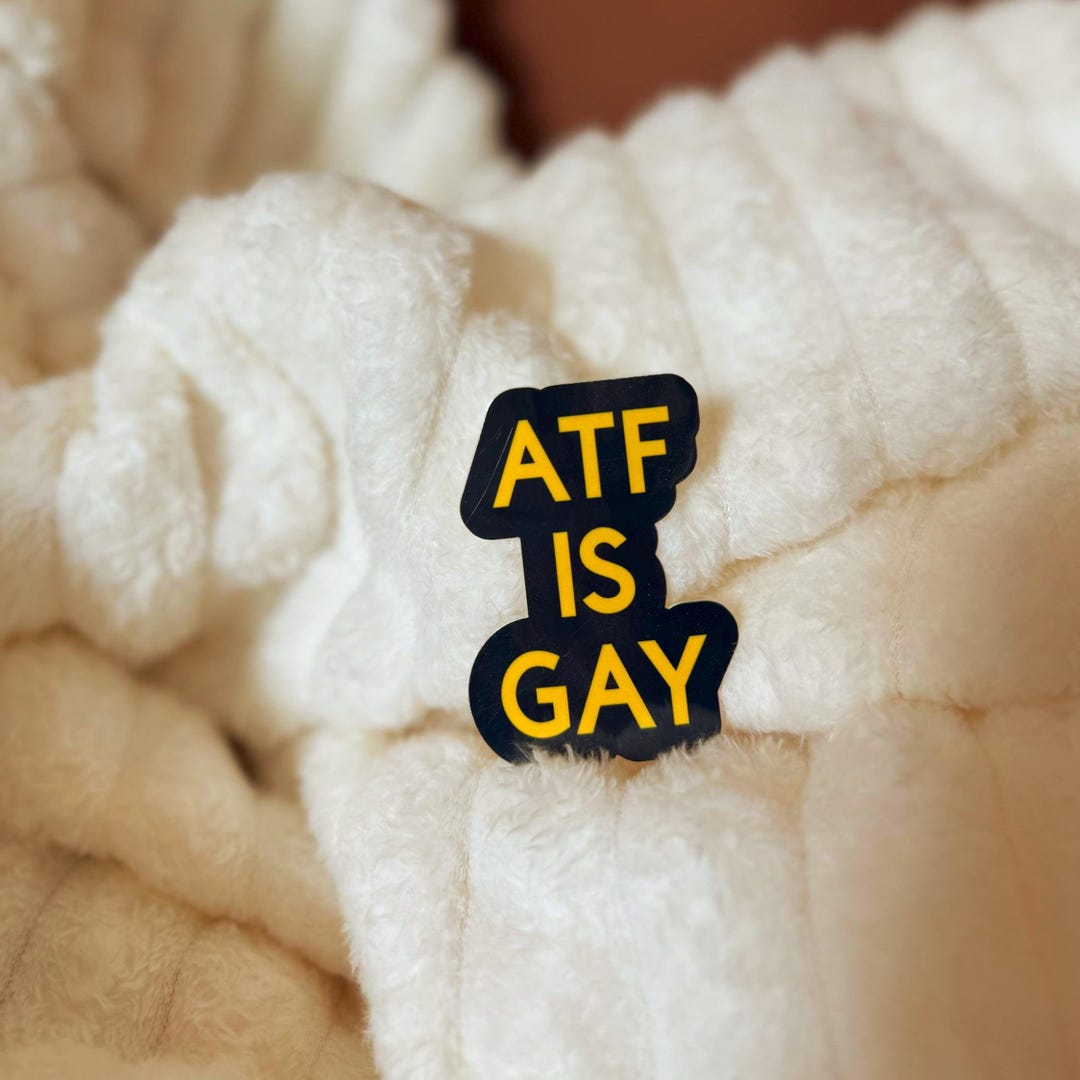 Anti-atf Sticker | Pro-2a Political Humor Vinyl - Etsy