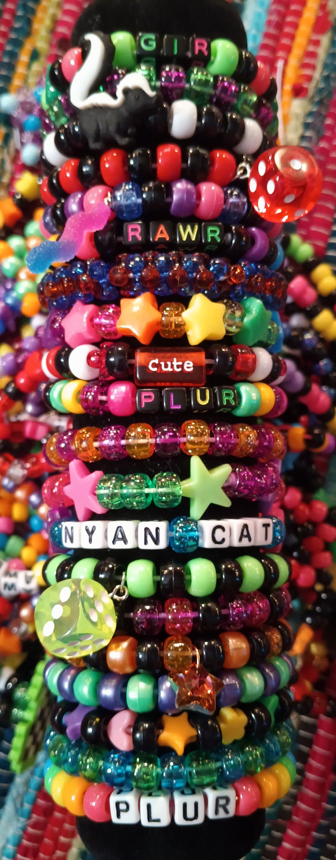 8 Random Scene Kandi Bracelets - Etsy