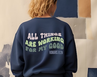 God's Love Sweatshirt: Christian Bible Verse Jumper