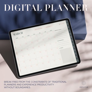 Planificador Digital, Planificador Sin Fecha, Planificador Goodnotes, Planificador Minimalista, Planificador Mensual, Planificador Semanal, Planificador Diario, Planificador iPad