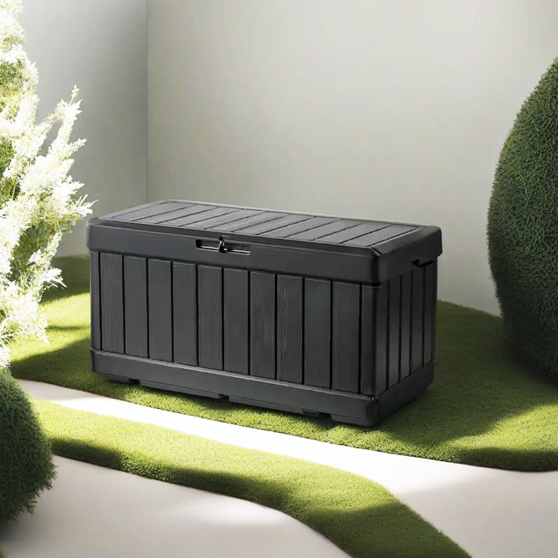 Large Outdoor Storage Box Patio Furniture Cushion Organization Large