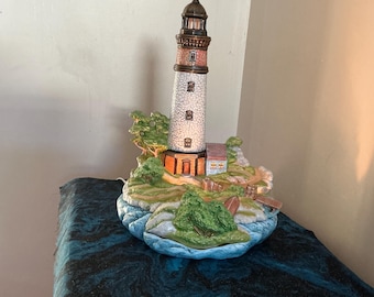 Lenox Island Lighthouse, Nautical Decor, Lighthouse Model, 2000s