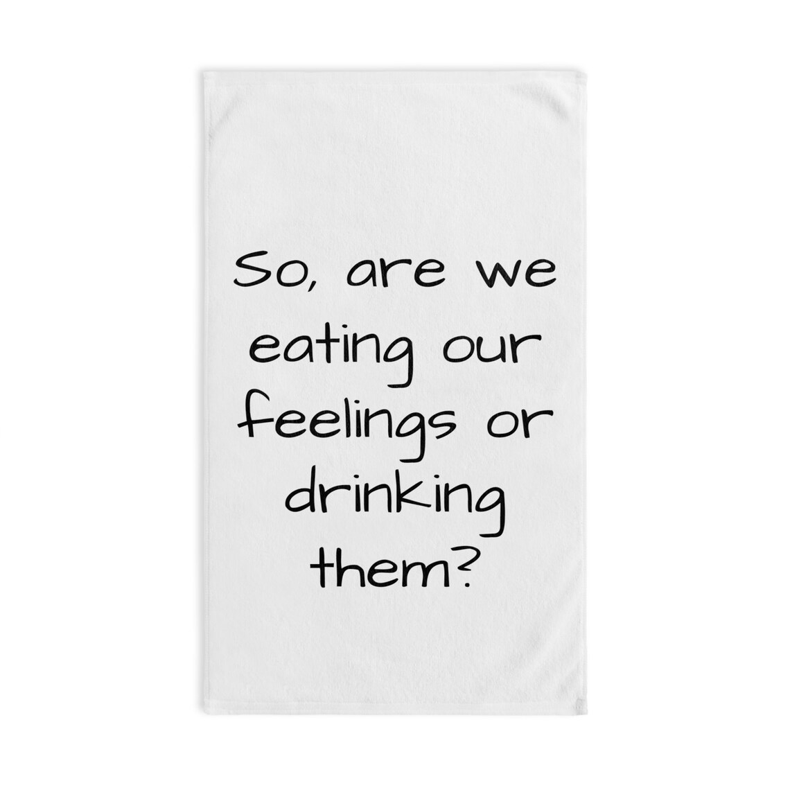 Funny Kitchen Decor Hand Towel Best Friend Gift Hand Towel Hostess Gift