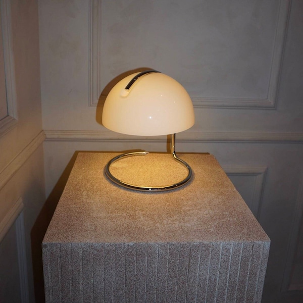 Modern Table Lamp, Bedside Lamp, Aesthetic Home Decor Minimalistic Glass Oval Lamp, Table Lamp, Modern Lighting, Retro Lamp, Nordic Style