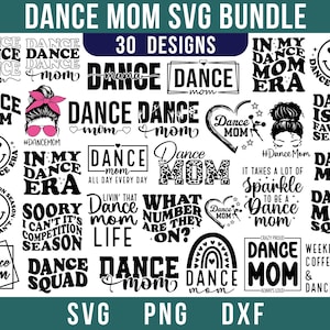 Dance Mom Svg Png Bundle, Dance Mom Svg, Dance Mom Png, Dance Mom Shirt,Dance Clipart, Dance Competition, Svg File,  Digital Download