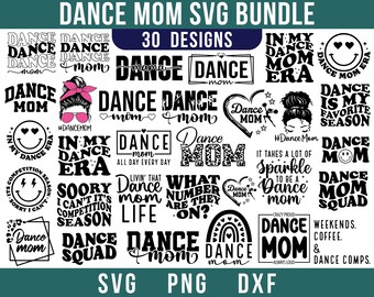 Dance Mom Svg Png Bundle, Dance Mom Svg, Dance Mom Png, Dance Mom Shirt,Dance Clipart, Dance Competition, Svg File,  Digital Download