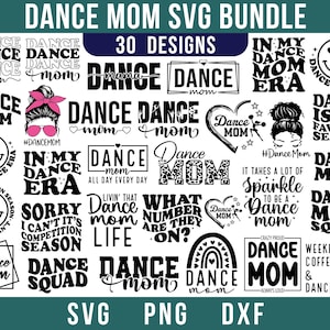 Dance Mom Svg Png Bundle, Dance Mom Svg, Dance Mom Png, Dance Mom Shirt,Dance Clipart, Dance Competition, Svg File,  Digital Download