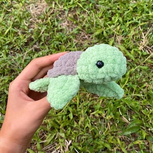 Crochet Baby Turtle | Amigurumi Turtle | Turtle plush | Stuffed Animal | Handmade Toy | Turtle plushie | Crochet Turtle | Gift | Present