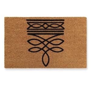 Paillasson personnalisé | Paillasson western avec point de botte | Cadeau de mariage image 6