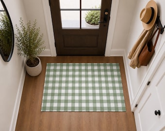 Tapis vichy Evergreen