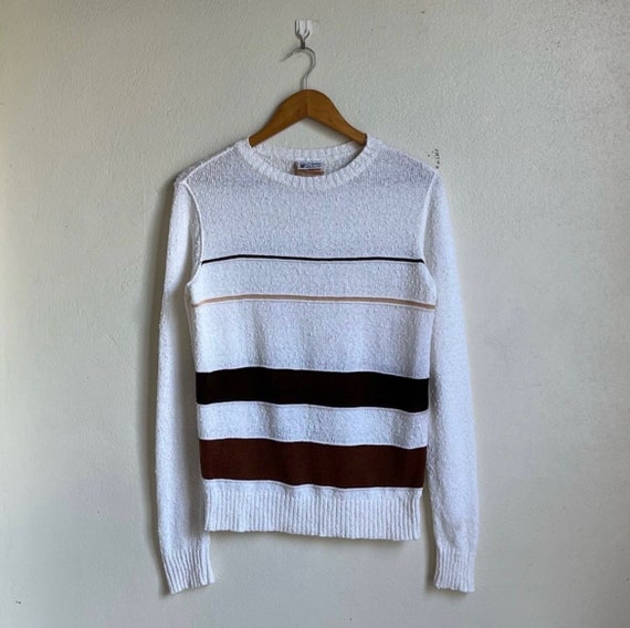 Courrèges, Courreges Paris crew-neck pullover sweater