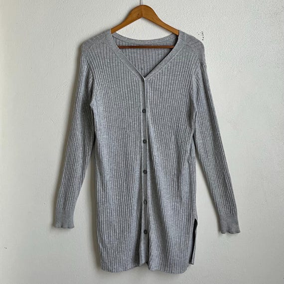 UNITED ARROWS & SONS【PE V CARDIGAN】 United Arrows V-neck Cardigan - Grey - Etsy