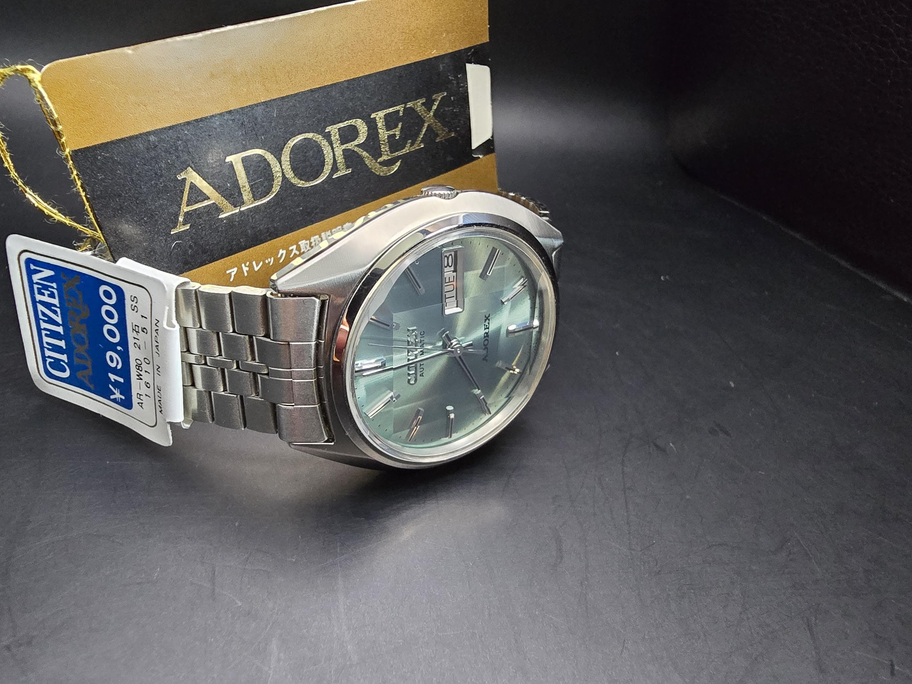美品 希少 CITIZEN ADOREX アドレックス クロノグラフ グリーン 2026年最新】Yahoo!オークション -シチズン adorexの中古品・新品・未