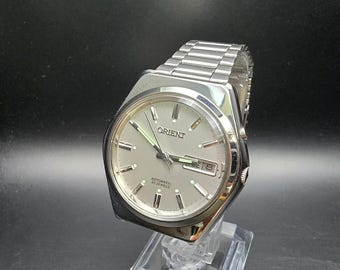 Orologio automatico vintage Orient, 21 rubini, vecchio stock, PRODOTTO IN GIAPPONE negli anni '70.
