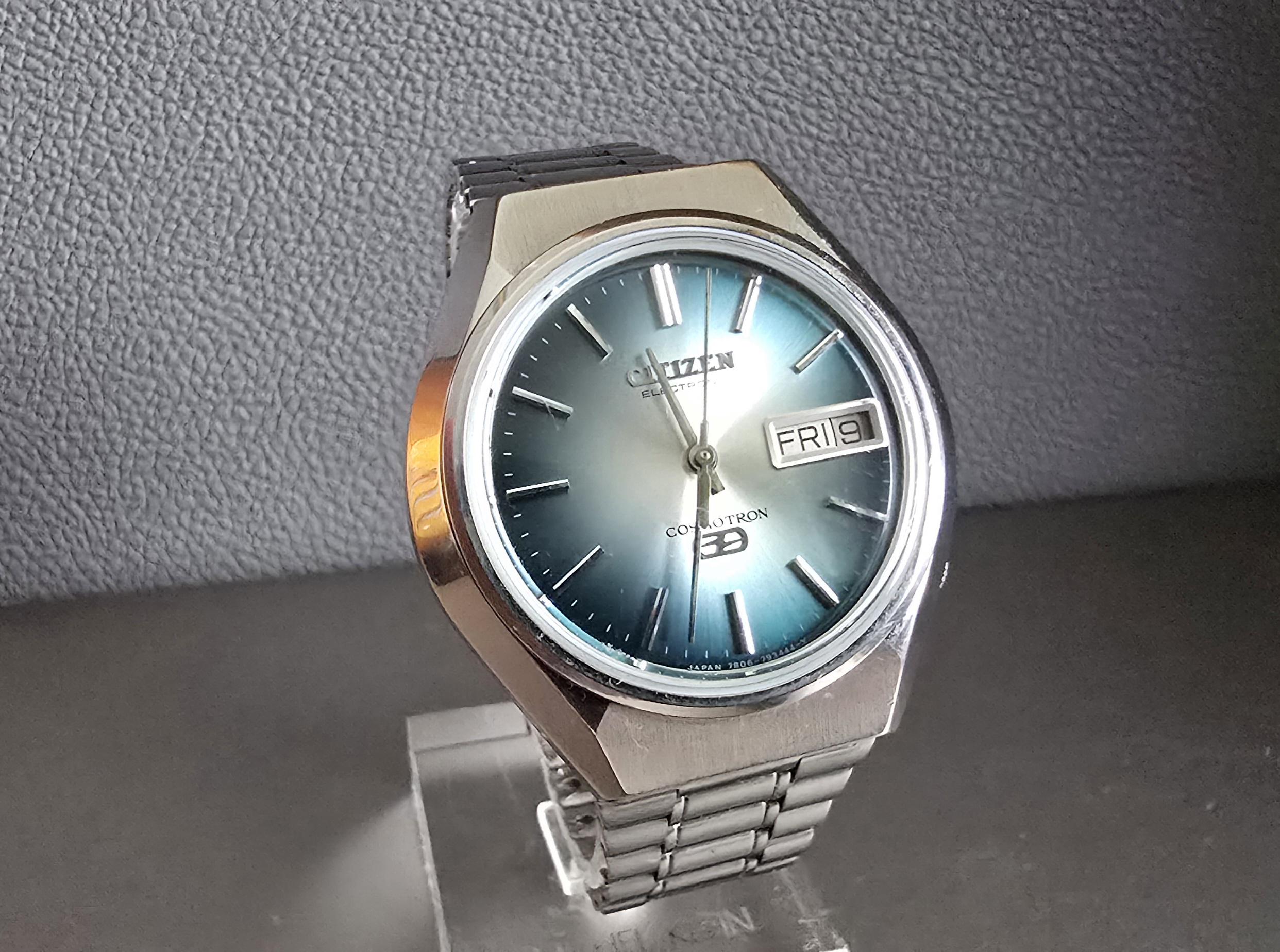 Vintage 70s Citizen Cosmotron Watch - Made in Japan - Etsy