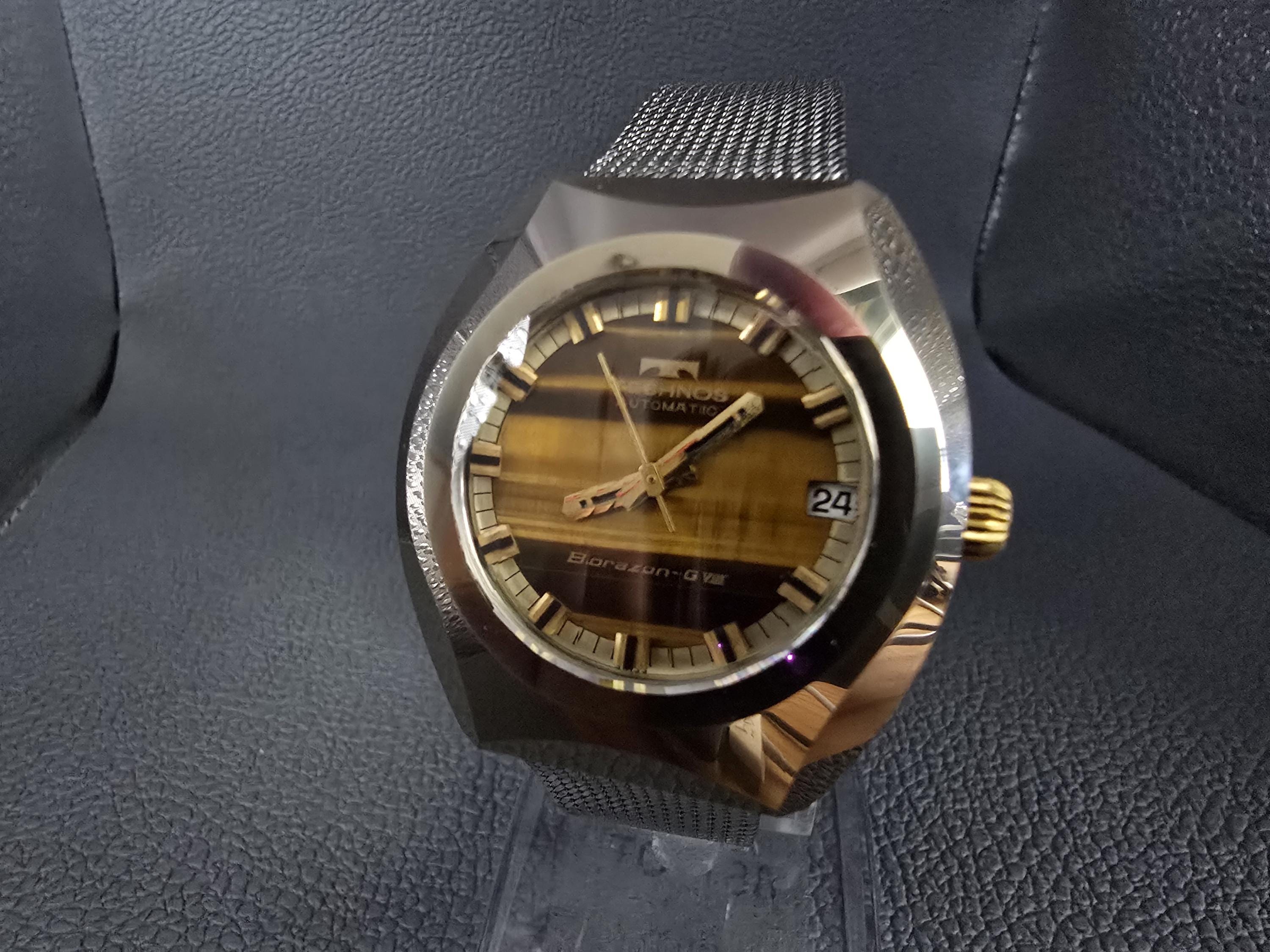 TECHNOS TIGER BORAZON 腕時計ジャンク TECHNOS - TECHNOS TIGER BORAZON 腕時計ジャンクの通販 by