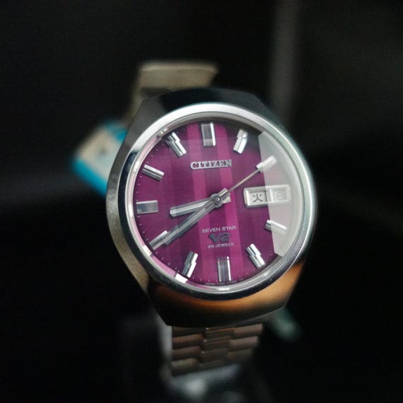Vintage Very Rare Automatic Watch Citizen Model Seven Star