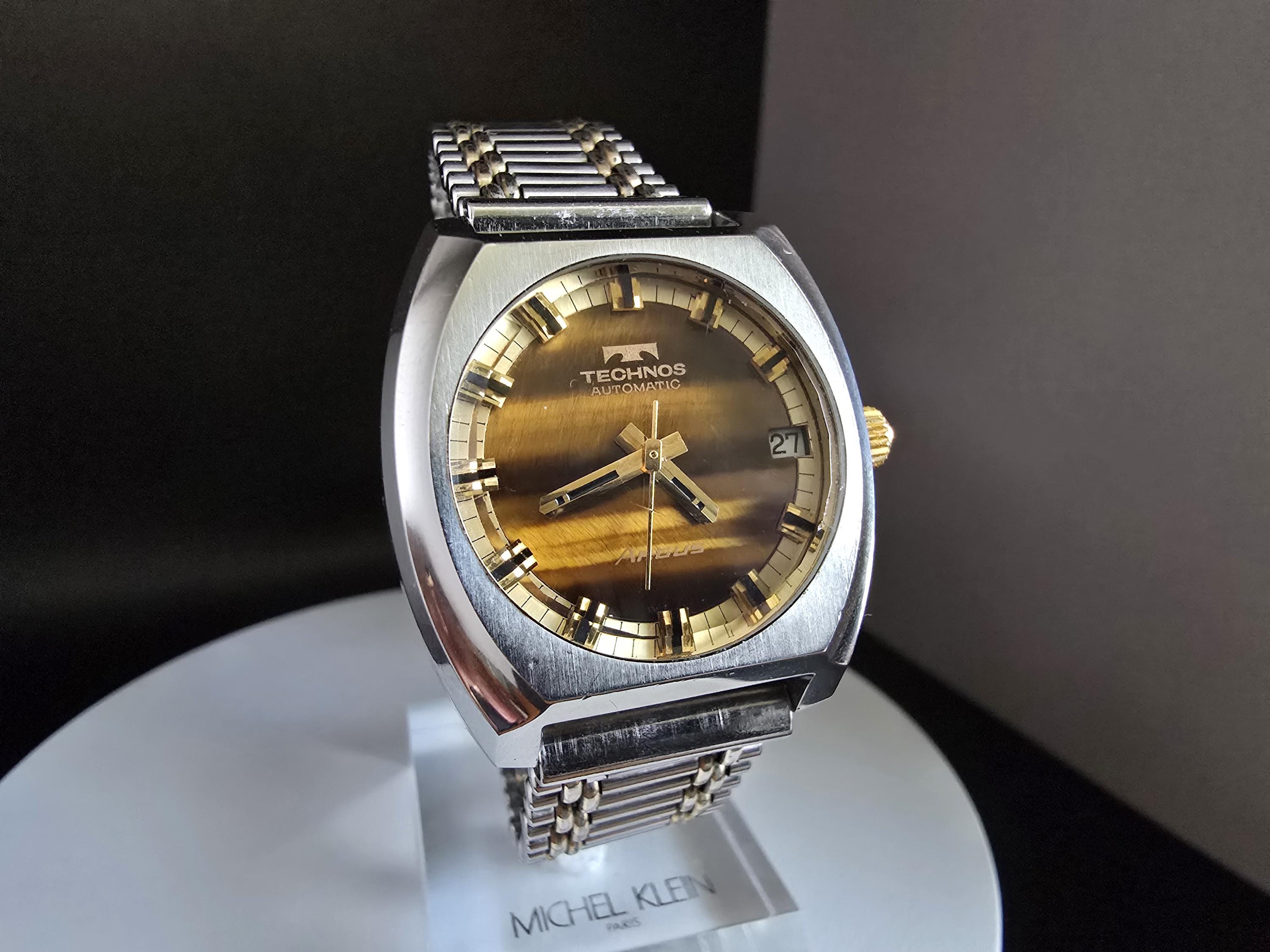 TECHNOS TIGER Borazon AUTOMATIC テクノス タイガー ボラゾン 腕時計