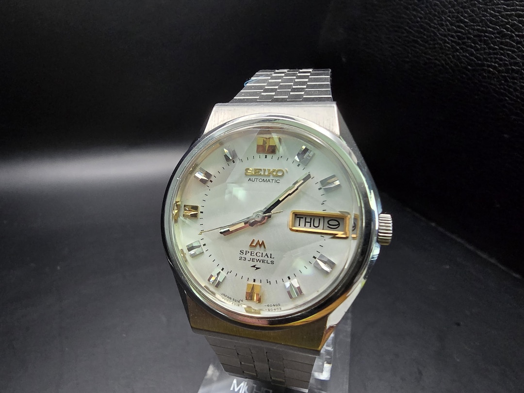 SEIKO LM SPACIAL 23 JAWALS オートマチック Vintage Automatic Watch Seiko Lord Matic Special LM , 23
