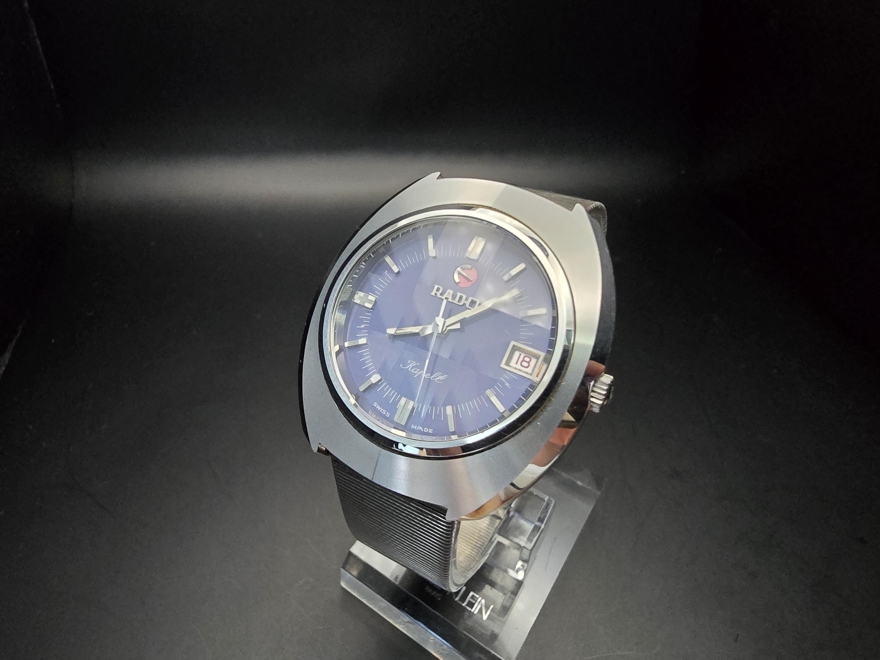 Vintage Rare Automatic Watch Rado Kapell Made in Swiss , OLD STOCK