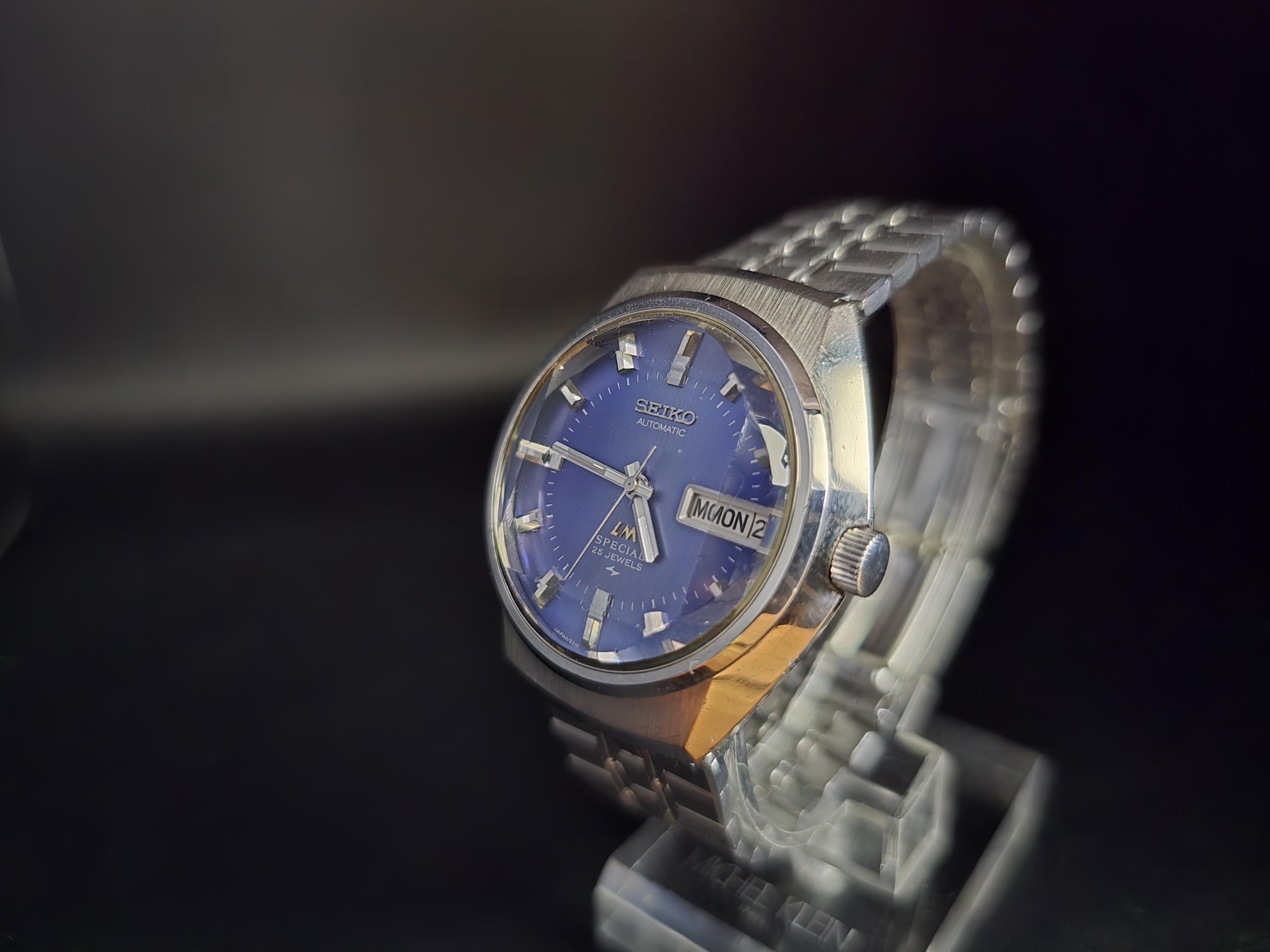 Vintage Seiko Lord Matic Special Automatic Watch, Faceted Glass
