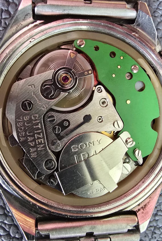 Vintage 70s Citizen Cosmotron Watch - Made in Japan - Etsy