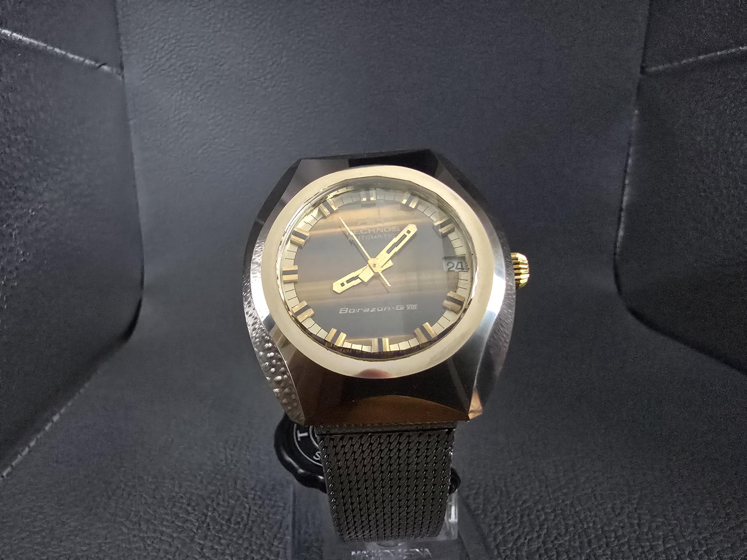 Vintage Automatic Watch Technos Borazon-g , Made in Swiss