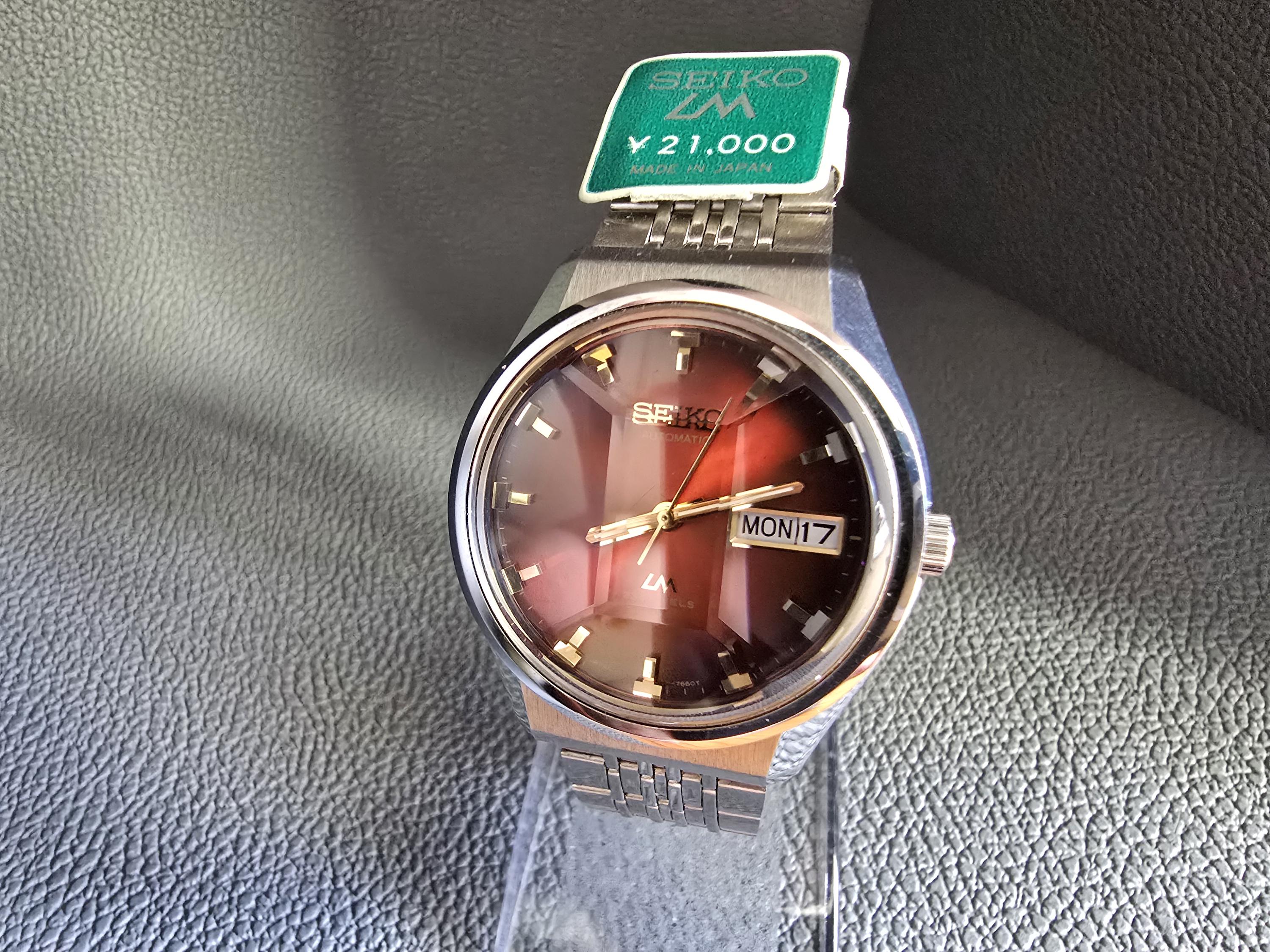 SEIKO LM SPACIAL 23 JAWALS オートマチック Vintage Mens SEIKO LM LORD MATIC Automatic 23 Jewel Watch