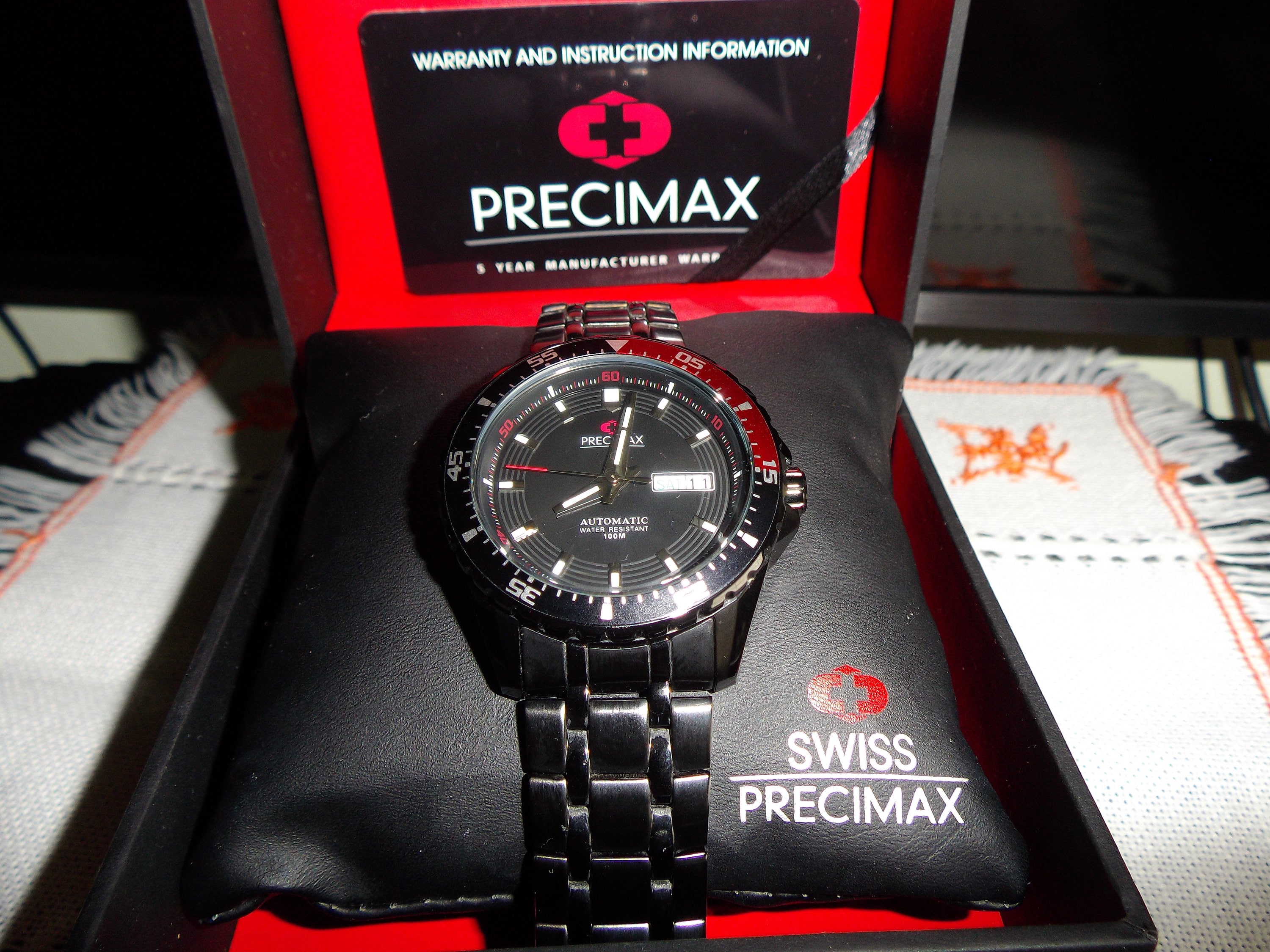 Precimax swiss watch discount