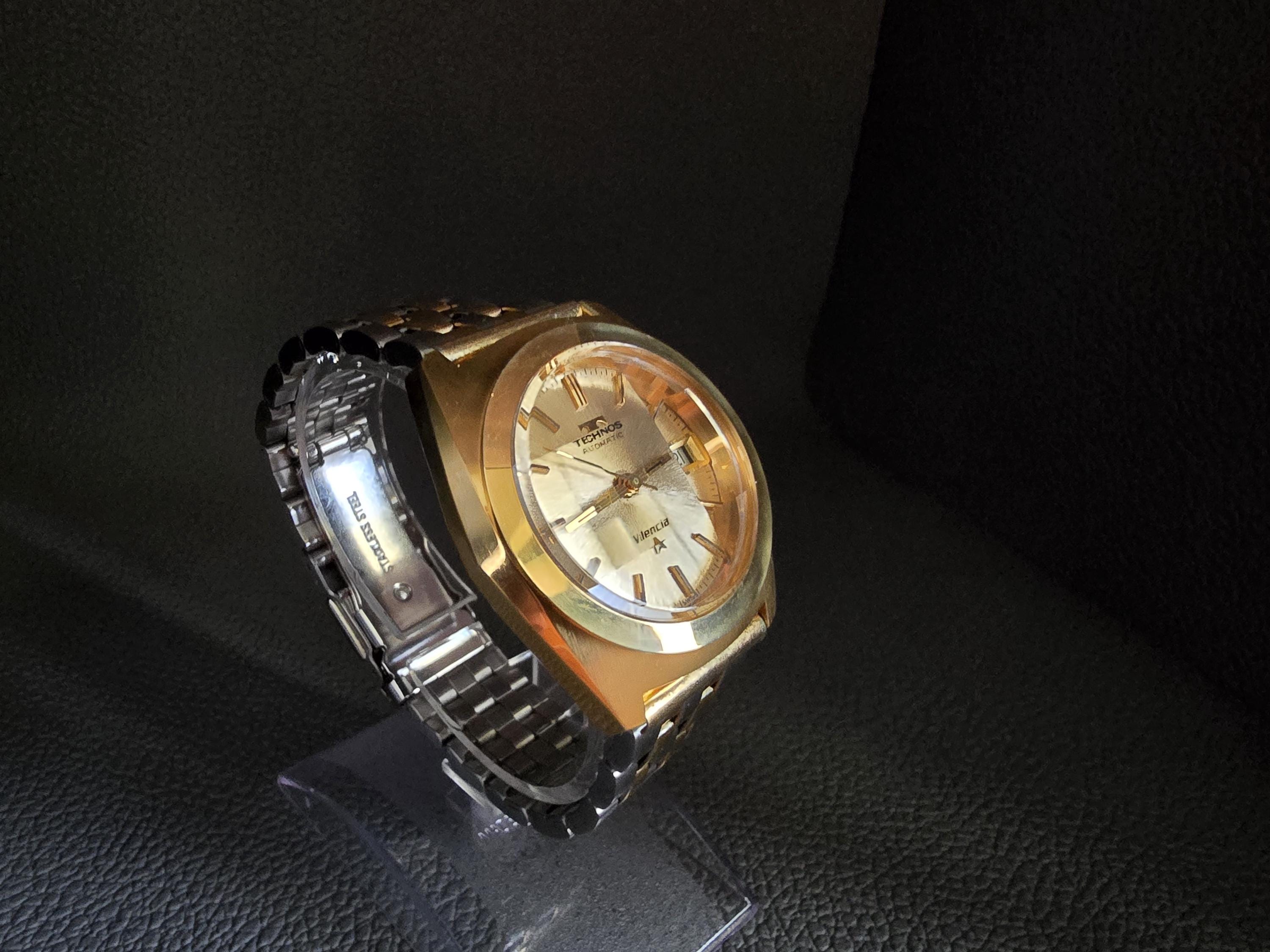 Automatic Wristwatch Technos Model Valencia, Made in Switzerland