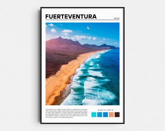 Fuerteventura Print, Fuerteventura Poster, Fuerteventura Wall Art, Fuerteventura Art Print, Fuerteventura Photo, Canary Islands, Spain
