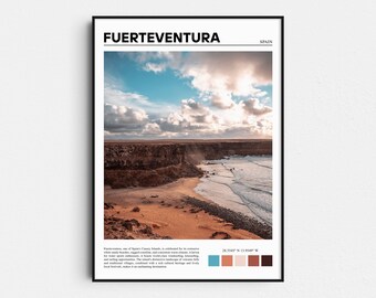 Fuerteventura Print, Fuerteventura Poster, Fuerteventura Wall Art, Fuerteventura Photo, Canary Islands, Spain, Travel Gift, Home Decor, Art