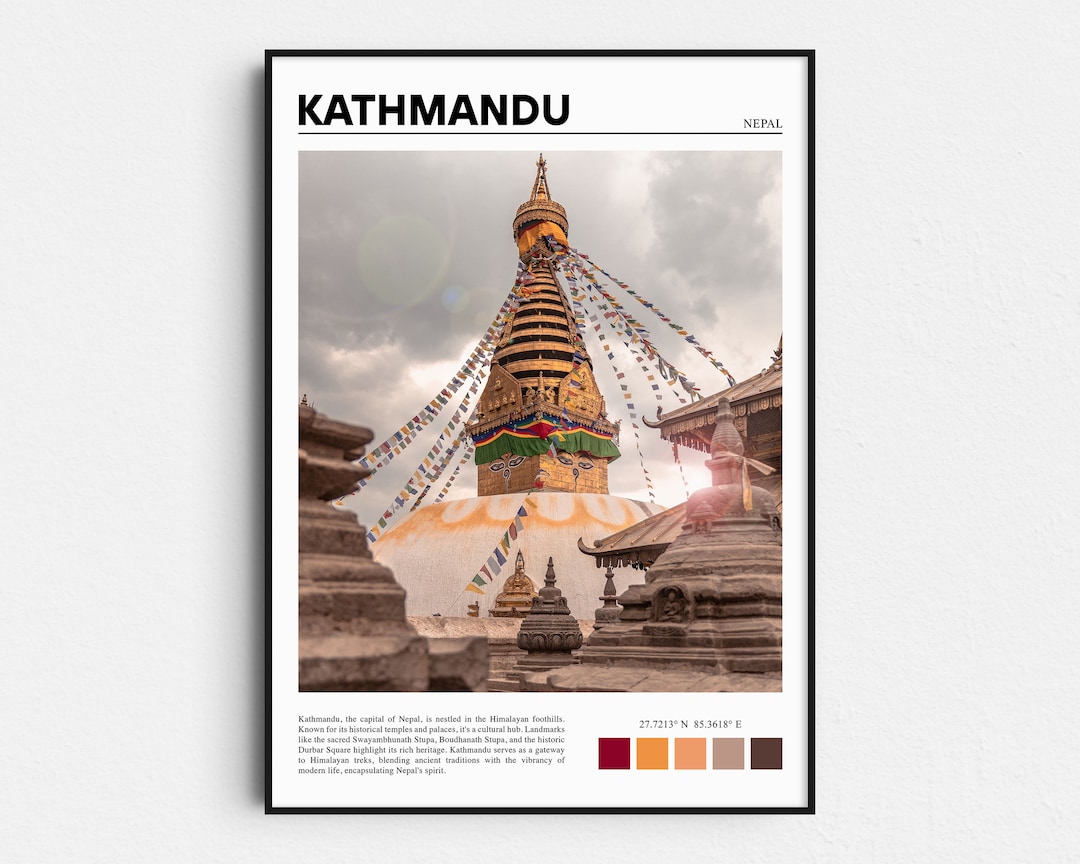 Kathmandu Print, Kathmandu Wall Art, Kathmandu Poster, Kathmandu Photo, Kathmandu Wall Decor