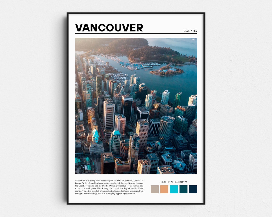 Vancouver Print, Vancouver Wall Art, Vancouver Poster, Vancouver Photo