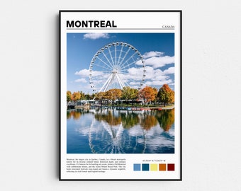 Montreal Druck, Montreal Poster, Montreal Wandkunst, Montreal Kunstdruck, Montreal Foto, Montreal Reise, Kanada Poster Druck, Wohnkultur