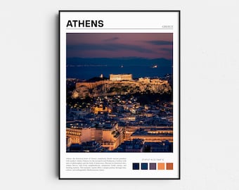 Athens Print, Athens Poster, Athens Greece, Athens Wall Art, Athens Art, Greece Poster, Greece Wall Art, Athens Gift, Acropolis, Parthenon