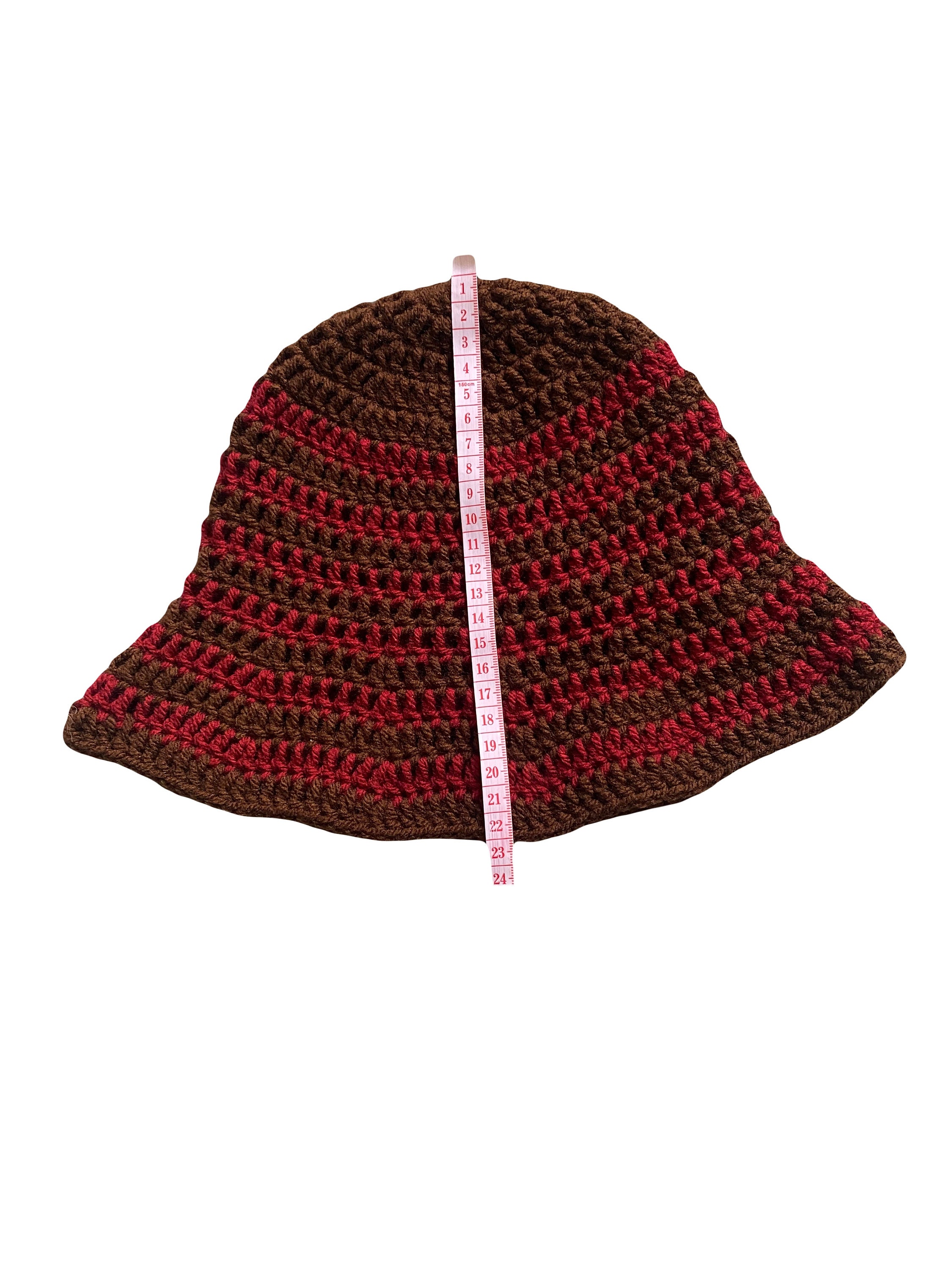 Striped Crochet Bucket Hat - Etsy