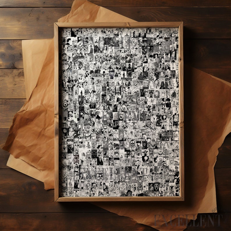 Manga Panels Posters 10 Pack, Manga Panels Piece Set Manga Art Anime