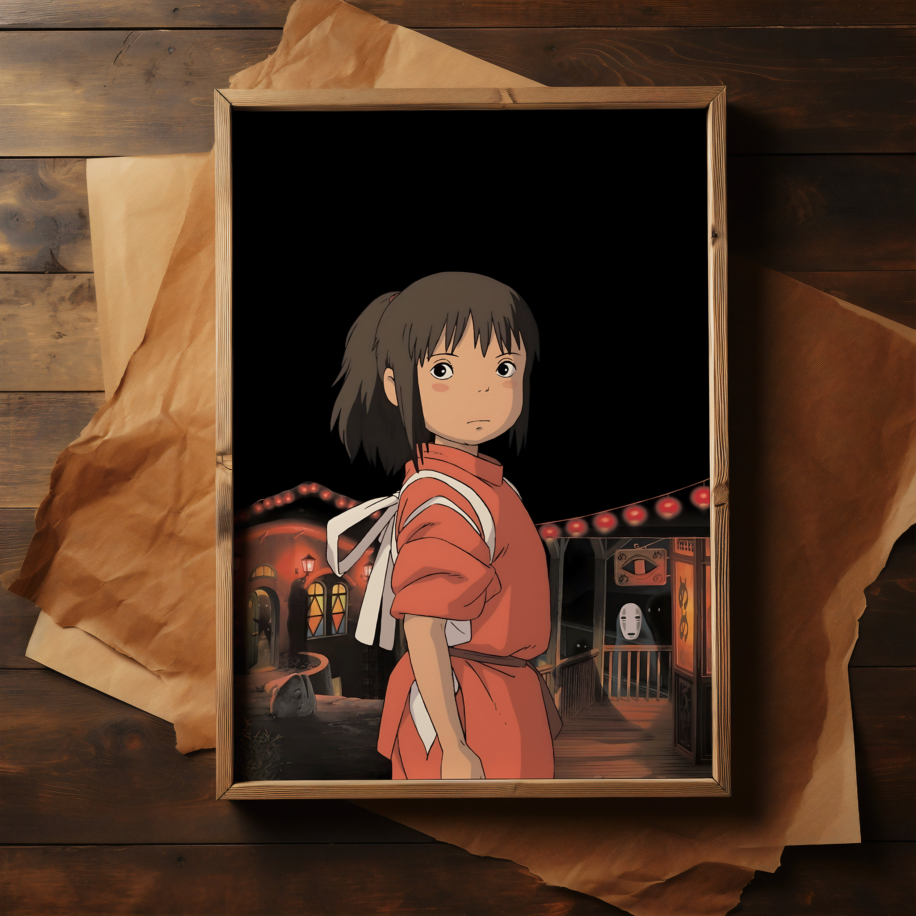Studio Ghibli Posters 3 Pack, Studio Ghibli Anime Art Movie Wall Print