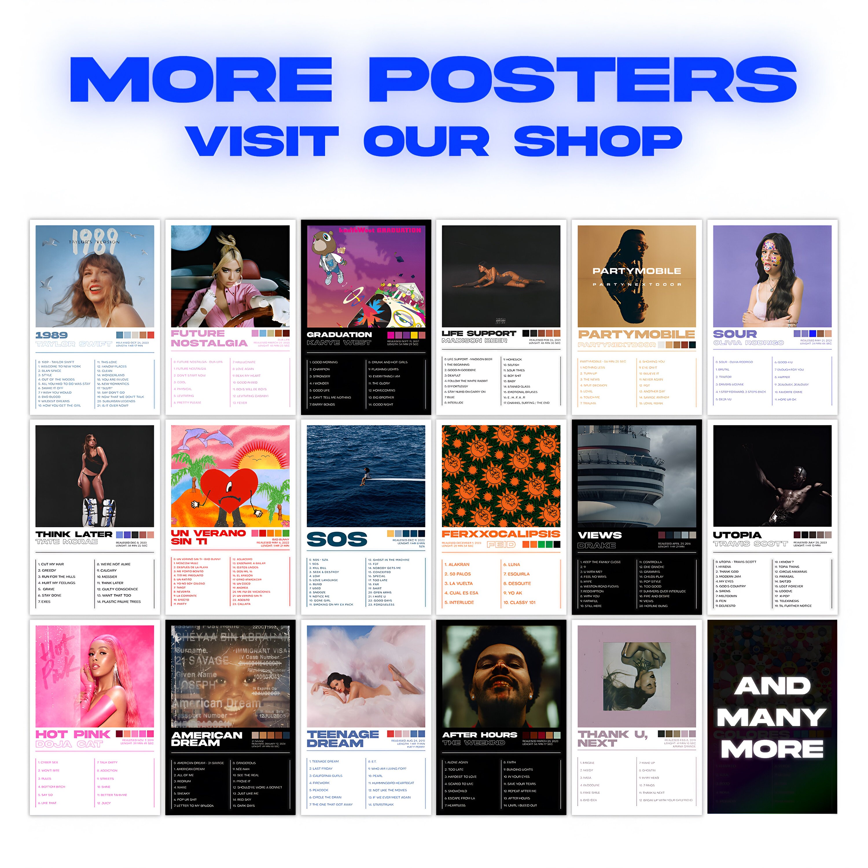 Artic Monkeys Posters 3 Pack, Artic Monkeys Albums Art Cover Wall Print ...