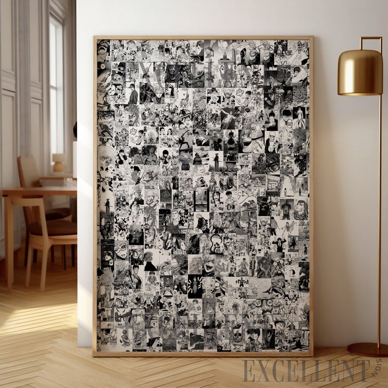 Manga Panels Posters 10 Pack, Manga Panels Piece Set Manga Art Anime