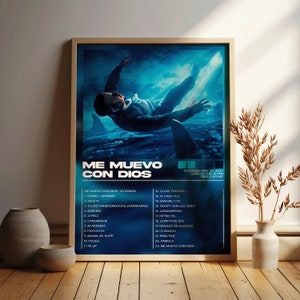 Cruz Cafune 3 Posters, Cruz Cafune 3 Album Art Cover Wall Print Painting, Cruz Cafune 3 Album Cover Posters, Me Muevo Con Dios Album, Cruzzi imagen 3